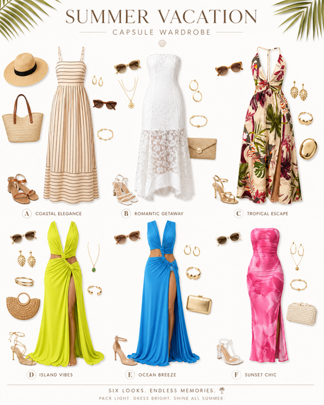 Summer & Vacation looks