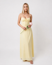 Tie Front Spaghetti Strap Maxi Dress