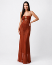 Sweetheart Neck Maxi Cami Dress