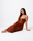 Sweetheart Neck Maxi Cami Dress