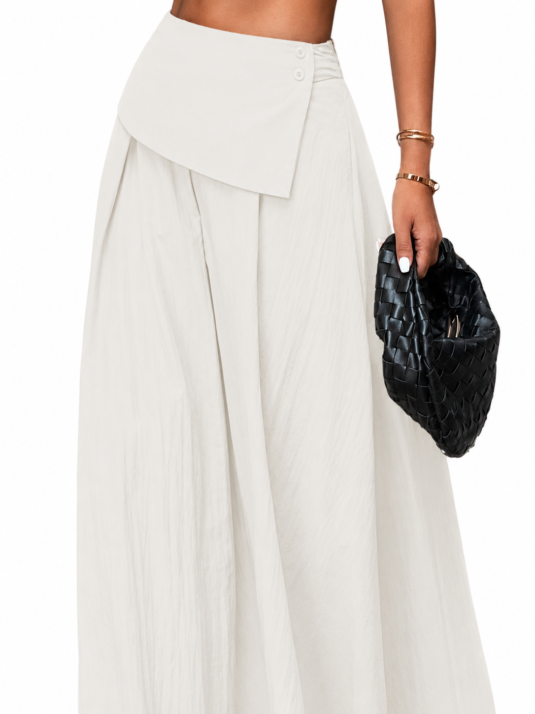High-Waisted Maxi Skirt