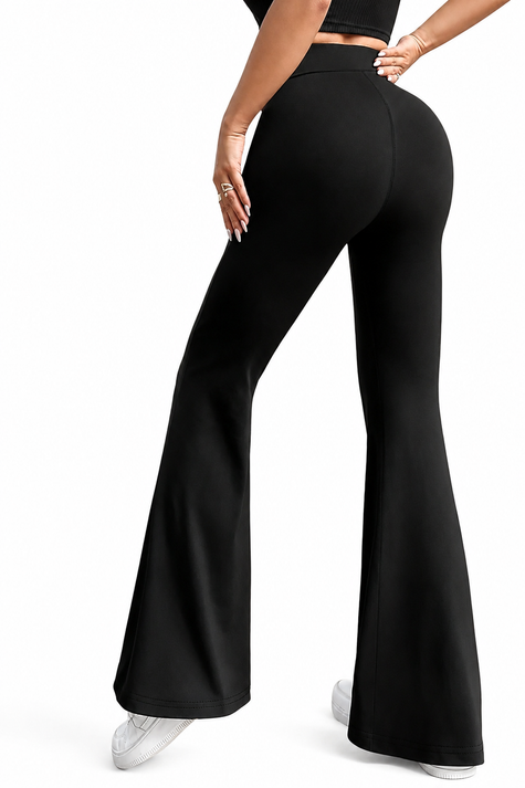 High Waist Flare Pants