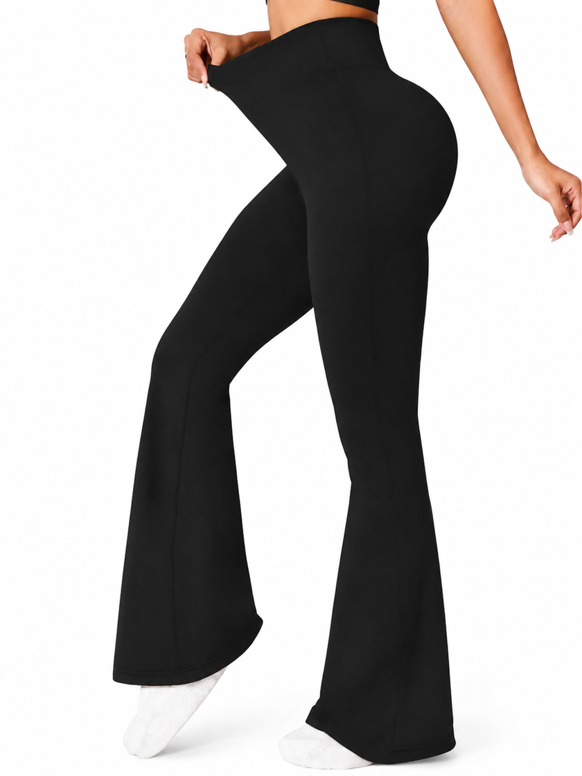 High Waist Flare Pants
