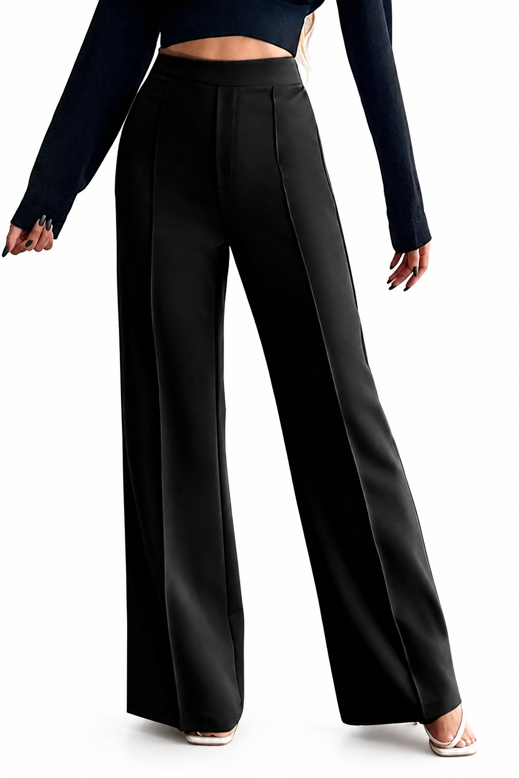 High Waist Flare Pants
